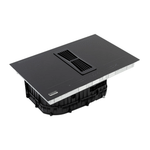 Cooktop de Indução 4 Zonas com Coifa integrada