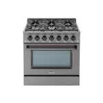 Fogão Freestanding Austin Black 90cm