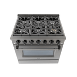 Fogão Freestanding Austin Black 90cm