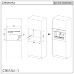 Maquina de Café Espresso de Embutir 2,4 Litros
