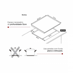 Cooktop a Gás Cuisinart Arkton Advanced 5 Queimadores 90cm 220V
