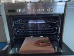 FOGÃO ELANTO NERO ARGENTO 5KW DF FORNO ELÉTRICO 90CM 5 QUEIMADORES