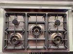FOGÃO ELANTO PROFESSIONALE - 5 QUEIMADORES FORNO ELÉTRICO 90CM