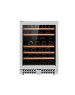 Adega De Vinhos Elanto Professionale 60cm 46 Garrafas 2 Zonas