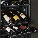 Adega De Vinhos Elanto Nero Argento 60cm Triple Zone 160 Garrafas