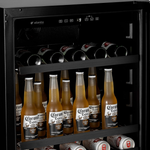 Refrigerador De Bebidas Elanto Nero Argento 60cm 152 Latas Porta Esquerda