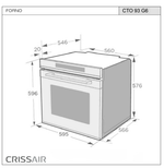 Forno Elétrico Soft Multifunções 70 Litros Inox 60cm 220V