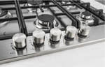 COOKTOP ELANTO ARTIGIANO INOX - 72CM 5Q GÁS MC 4KW LATERAL
