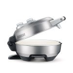 Forno Elétrico Breville para Pizza em Aço Carbono com Base em Cerâmica 30 cm 220 V