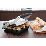 Sanduicheira Express em Aço Inox Fosco com Chapa Flutuante 220 V