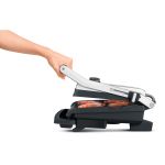 Grill Elétrico Adjusta em Aço Inox com Bandeja Removível 127 V