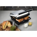 Grill Elétrico Adjusta em Aço Inox com Bandeja Removível 220 V