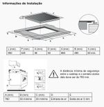 Cooktop de Indução Smart 5 Queimadores