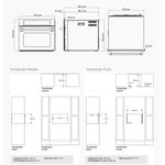 Forno Elétrico H13 135 Litros 75cm