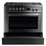 FOGÃO A GÁS FORNO ELET INOX 5 QUEIMADORES CUISINART ARKTON
