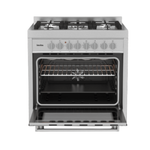 Fogão a Gás Forno Elétrico 5 Queimadores 75cm Invita 220v