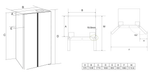 REFRIGERADOR SIDE BY SIDE DE BACCO 607 LITROS 220V