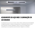 REFRIGERADOR SIDE BY SIDE DE BACCO 607 LITROS 220V