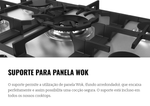 Cooktop De Bacco Zurique Aço Inox 70CM