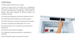 Refrigerador Elanto Artigiano - Combinado Embutir Revestir 60cm 250l 220v