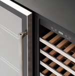Adega e Frigobar de Embutir Crissair  Wine 20 Duo Maxi 170 Litros Inox 220V