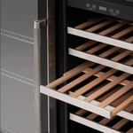 Adega e Frigobar de Embutir Crissair  Wine 20 Duo Maxi 170 Litros Inox 220V