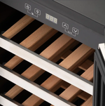 Adega e Frigobar de Embutir Crissair  Wine 20 Duo Maxi 170 Litros Inox 220V