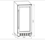 Beer Center Invita Inox 86 Litros Built-in 220v