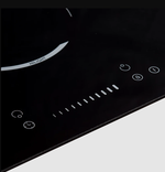 Cooktop Cuisinart  Arkton Dominó Elétrico 2 Zonas 38cm 220V Preto