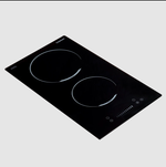 Cooktop Cuisinart  Arkton Dominó Elétrico 2 Zonas 38cm 220V Preto