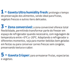 Refrigerador Inverse Multidoor Freestanding Inox 553 Litros 220v