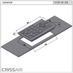 Cooktop Europa a Gás 5 Bocas Inox 90cm Bivolt CCB 04 G6