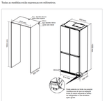 Refrigerafdor Multi-Door Black 522 Litros 220v