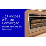 Forno Tramontina em Aço Inox Epic T smart 90 F13 220V