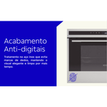 Forno Tramontina em Aço Inox Epic T smart 90 F13 220V