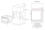 Micro-ondas 60cm Cuisinart Arkton 220V