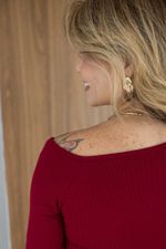 Blusa Janaina Marsala