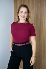 Blusa Ludmila Marsala