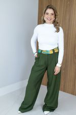 Blusa Luna Cropped Branca