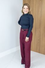 Blusa Luna Cropped Preta 