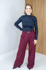 Blusa Luna Cropped Preta 