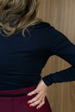 Blusa Luni Cropped Preta