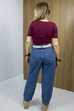 Blusa Daniela Burgundy