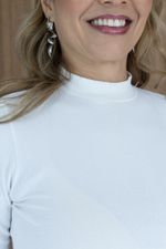 Blusa Regina Cropped Off White 
