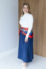 Blusa Regina Cropped Off White 