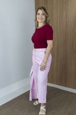Blusa Isabel Burgundy 