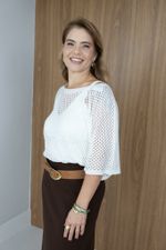 Blusa Trama em Tricot Vazado Off White 