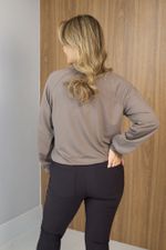 Blusa Trend com Ilhós Mocha 