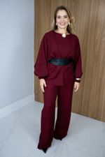 Calça Isadora Marsala