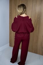 Calça Isadora Marsala